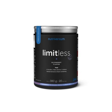 Nutriversum Limitless PWO áfonya, 380g