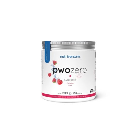 Nutriversum PWO Zero koffeinmentes energizáló italpor, 280g