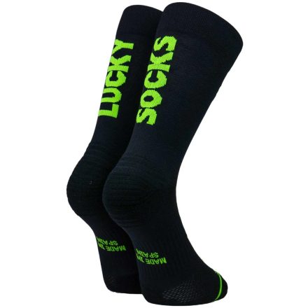 SPORCKS LUCKY BLACK futózokni