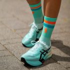 SPORCKS ULTRALIGHT PRO GREEN ORANGE futózokni