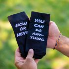 SPORCKS THE BEST BLACK futózokni